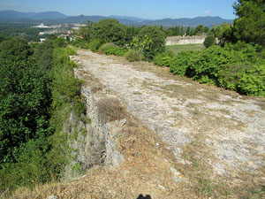 El castell de Montju&iuml;c de Girona