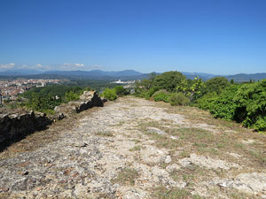 El castell de Montju&iuml;c de Girona