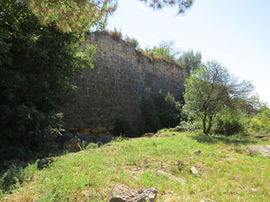 El castell de Montju&iuml;c de Girona