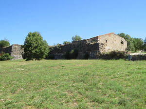 El castell de Montju&iuml;c de Girona