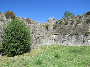 El castell de Montju&iuml;c de Girona