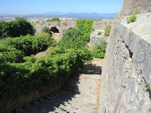 El castell de Montju&iuml;c de Girona
