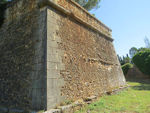 El castell de Montju&iuml;c de Girona