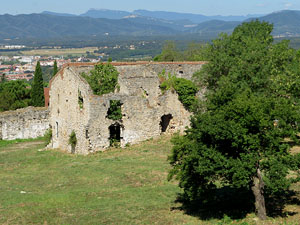 El castell de Montju&iuml;c de Girona