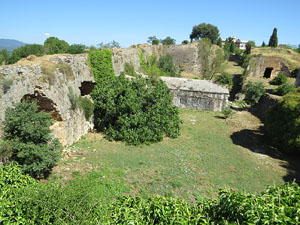 El castell de Montju&iuml;c de Girona