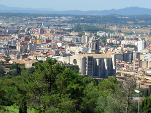 El castell de Montju&iuml;c de Girona