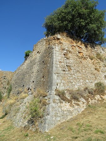 Vista parcial del castell de Montju&iuml;c