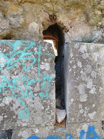 Espitllera del castell de Montju&iuml;c