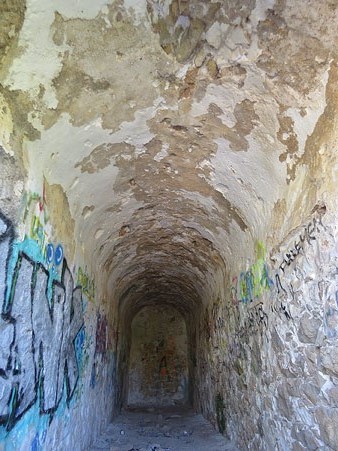 Vista parcial del castell de Montju&iuml;c