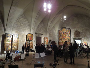 Nit dels Museus 2018. Actuaci&oacute; musical al Museu d'Art