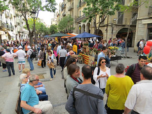 Festivitats i esdeveniments. Sant Jordi 2018 a Girona