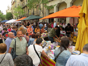 Festivitats i esdeveniments. Sant Jordi 2018 a Girona