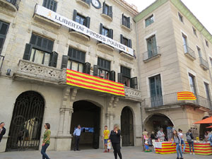 Festivitats i esdeveniments. Sant Jordi 2018 a Girona