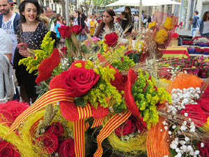 Festivitats i esdeveniments. Sant Jordi 2018 a Girona