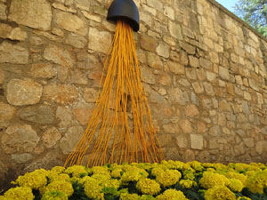 Temps de Flors 2018. Muntatges i instal&middot;lacions florals als Absis de Sant Pere de Galligants