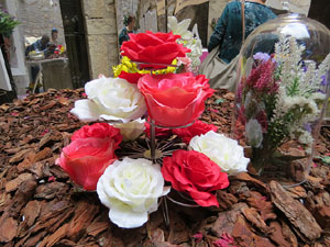 Temps de Flors 2018. Instal&middot;lacions florals al pati de la Casa Boadas Formiga