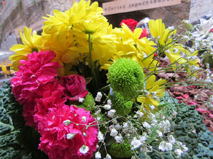Temps de Flors 2018. Instal&middot;lacions florals al pati de la Casa Boadas Formiga