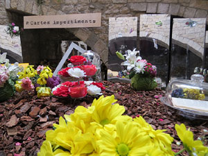 Temps de Flors 2018. Instal&middot;lacions florals al pati de la Casa Boadas Formiga