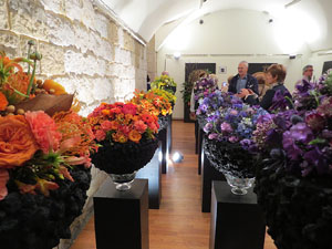 Temps de Flors 2018. Muntatges i instal&middot;lacions florals al Palau de Caramany