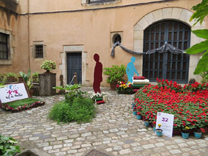 Temps de Flors 2018. Muntatges i instal&middot;lacions florals a la Casa Agullana