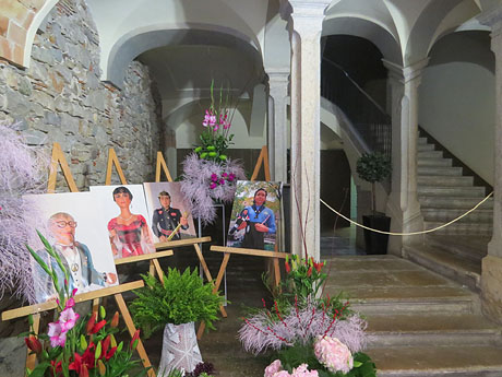Temps de Flors 2018. Instal&middot;laci&oacute; Enyoran&ccedil;a a la Casa Martinez Davalillos