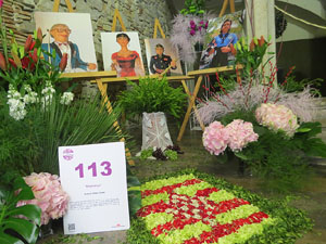 Temps de Flors 2018. Instal&middot;laci&oacute; Enyoran&ccedil;a a la Casa Martinez Davalillos
