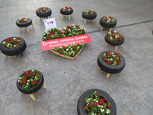 Temps de Flors 2018. Muntatges, instal&middot;lacions i exposicions florals a diversos indrets