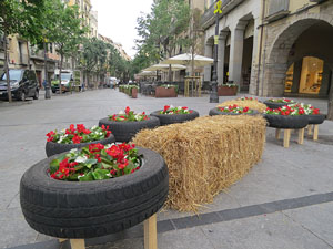 Temps de Flors 2018. Muntatges, instal&middot;lacions i exposicions florals a diversos indrets