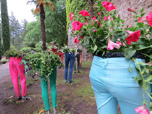 Temps de Flors 2018. Muntatges, instal&middot;lacions i exposicions florals a diversos indrets