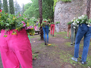 Temps de Flors 2018. Muntatges, instal&middot;lacions i exposicions florals a diversos indrets