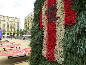 Temps de Flors 2018. Muntatges, instal&middot;lacions i exposicions florals a diversos indrets