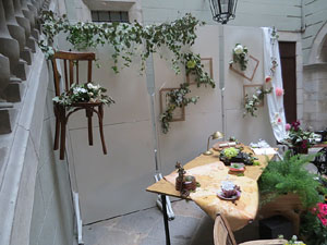 Temps de Flors 2018. Muntatges, instal&middot;lacions i exposicions florals a diversos indrets