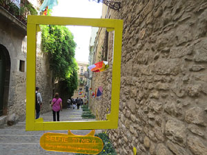 Temps de Flors 2018. Instal&middot;laci&oacute; a les Escales de la Pera