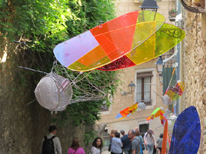 Temps de Flors 2018. Instal&middot;laci&oacute; a les Escales de la Pera