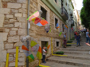 Temps de Flors 2018. Instal&middot;laci&oacute; a les Escales de la Pera