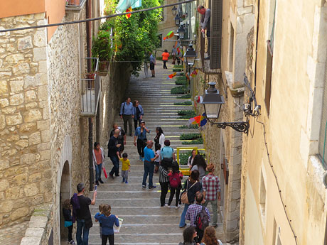 Temps de Flors 2018. Instal&middot;laci&oacute; a les Escales de la Pera