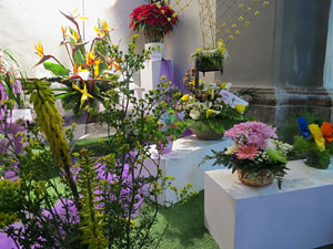 Temps de Flors 2018. Muntatges i instal&middot;lacions florals als diversos espais de l'Esgl&eacute;sia dels Dolors