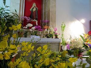 Temps de Flors 2018. Muntatges i instal&middot;lacions florals als diversos espais de l'Esgl&eacute;sia dels Dolors