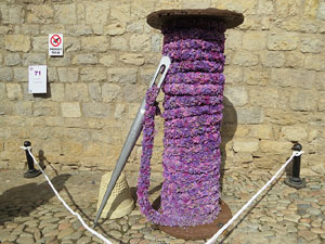 Temps de Flors 2018. Instal&middot;lacions i muntatges florals als diversos espais del carrer Ferran el cat&ograve;lic