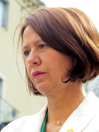 Marta Madrenas, alcaldessa de Girona, durant la inauguraci&oacute;