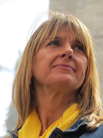 La regidora de Turisme de l'Ajuntament de Girona, Gl&ograve;ria Plana, durant la inauguraci&oacute;