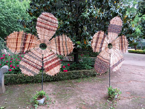 Temps de Flors 2018. Decoracions i instal&middot;lacions als Jardins del Parc de la Devesa