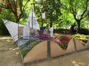 Temps de Flors 2018. Instal&middot;lacions i muntatges als Jardins del doctor Figueras