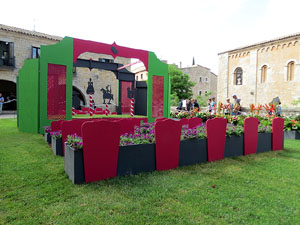 Temps de Flors 2018. Instal&middot;lacions i muntatges florals a la Pla&ccedil;a dels Jurats