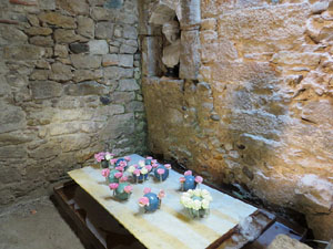 Temps de Flors 2018. Muntatges florals als diversos espais de la Casa Lle&oacute; Avinay, al Call jueu