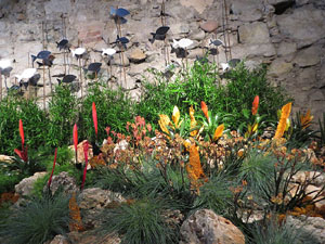 Temps de Flors 2018. Instal&middot;lacions als espais del Museu d'Hist&ograve;ria La Carbonera i la Cisterna