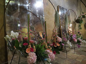 Temps de Flors 2018. Instal&middot;lacions als espais del Museu d'Hist&ograve;ria La Carbonera i la Cisterna