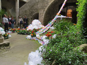 Temps de Flors 2018. Muntatges i instal&middot;lacions a La Pabordia