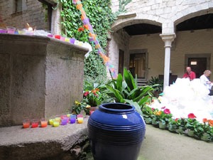 Temps de Flors 2018. Muntatges i instal&middot;lacions a La Pabordia