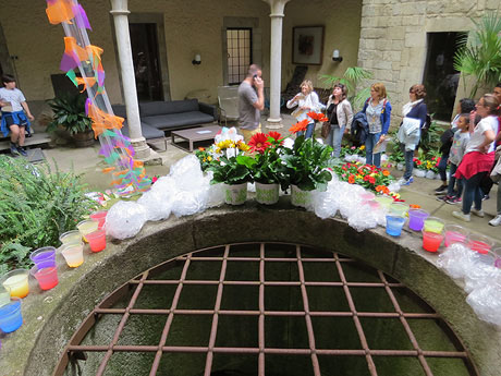 Temps de Flors 2018. Muntatges i instal&middot;lacions a La Pabordia